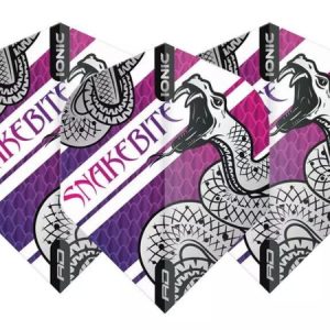Red Dragon Peter Wright Snakebite Hardcore Coiled Snake Purple Dart Flights