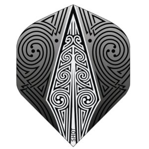 Shot Darts Odin's Spear Standard Black Dart Flights