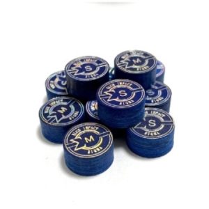 Navigator Blue Impact Sigma 14mm Pool Cue Tip