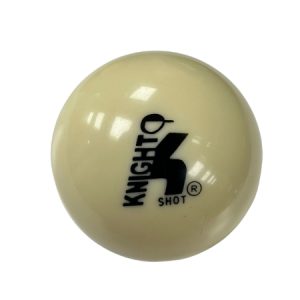 Knight Shot 2 1/16" Snooker Cue Ball with Knight Shot Logo