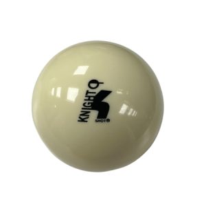 Knight Shot Snooker Cue Ball White 2'' (51mm) with Knight Shot Logo