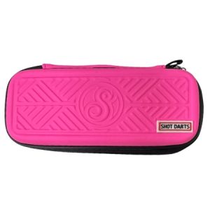 Shot Darts Slim Tactical Dart Case Pink – Compact Durable Protection for Darts