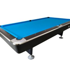 Knight Shot Royal EVO – 9ft Commercial Pool Table – Ball Return – Matt Black Finish
