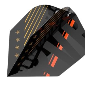 Target RVB 80% No6 Black Dart Flights