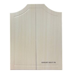 Knight Shot Dartboard Cabinet Oak