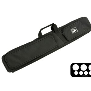 Knight Shot Black Billiard Soft Case 3×4 – 2 Pouches & Strap – Lightweight & Durable