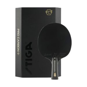 Stiga Table Tennis Bat Pro Carbon Plus 5-Star | Professional Ping Pong Bat