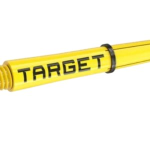 Target Pro Grip Tag Yellow-Black Dart Shaft - Intermediate