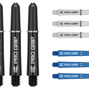 Target Pro Grip Shaft Intermediate Black/White/Blue 3 Sets - 9 Pcs