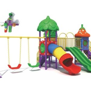Knight Shot Outdoor Playground Set 650×650×300cm – Large Multi-Activity Kids Play Equipment UAE
