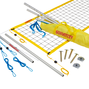 Buy Sunvolley Beach Volleyball Post Set – 9.5m Outdoor Net | Knight Shot UAE