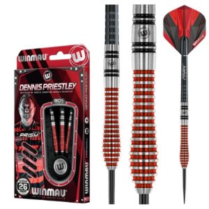 Winmau Dennis Priestley SE 90% Tungsten Darts 26g