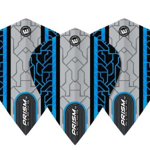 Winmau Prism Alpha Black & Blue Kite Flight