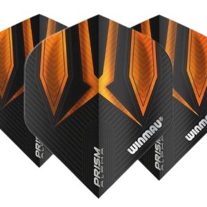Winmau Prism Alpha Black & Orange Flights
