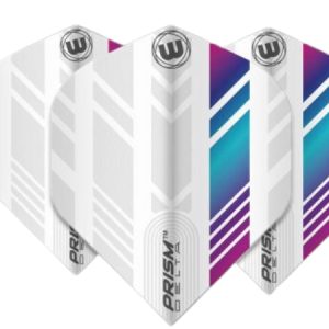 Winmau Prism Delta White Rainbow Flights