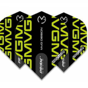 Winmau Prism Delta MvG 2021 Black Print Dart Flights